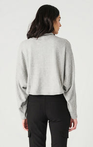 Dolman Slv Soft Ribbed Turtleneck