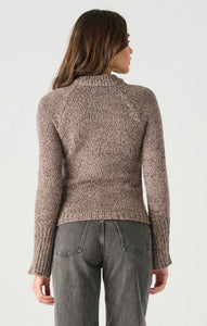 Ls Asymmetric Buttoned Sweater