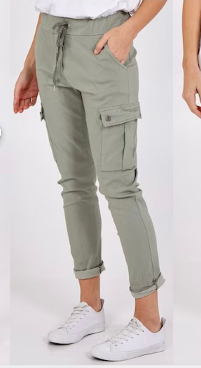 Stretch Italian Army Cargo Pant – Spotted Gecko Clothing