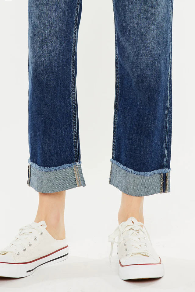 Finley High Rise Straight Leg Jean