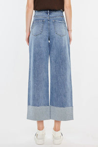 90's Cropped Wide Leg