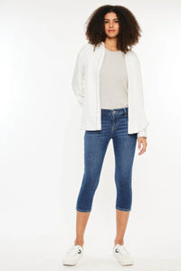 Mid Rise Capri Jean