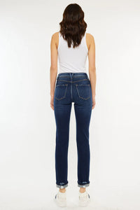 Reese High Rise Slim Straight Jean