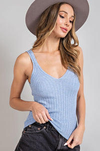 Soft Ribbed Tank Top