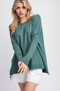 Round Neck Sweater Top